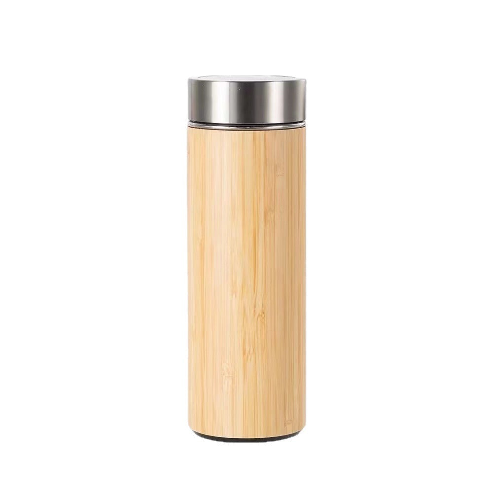 Eco-friendly Natural Bamboo Stainless Steel Insulated Cup