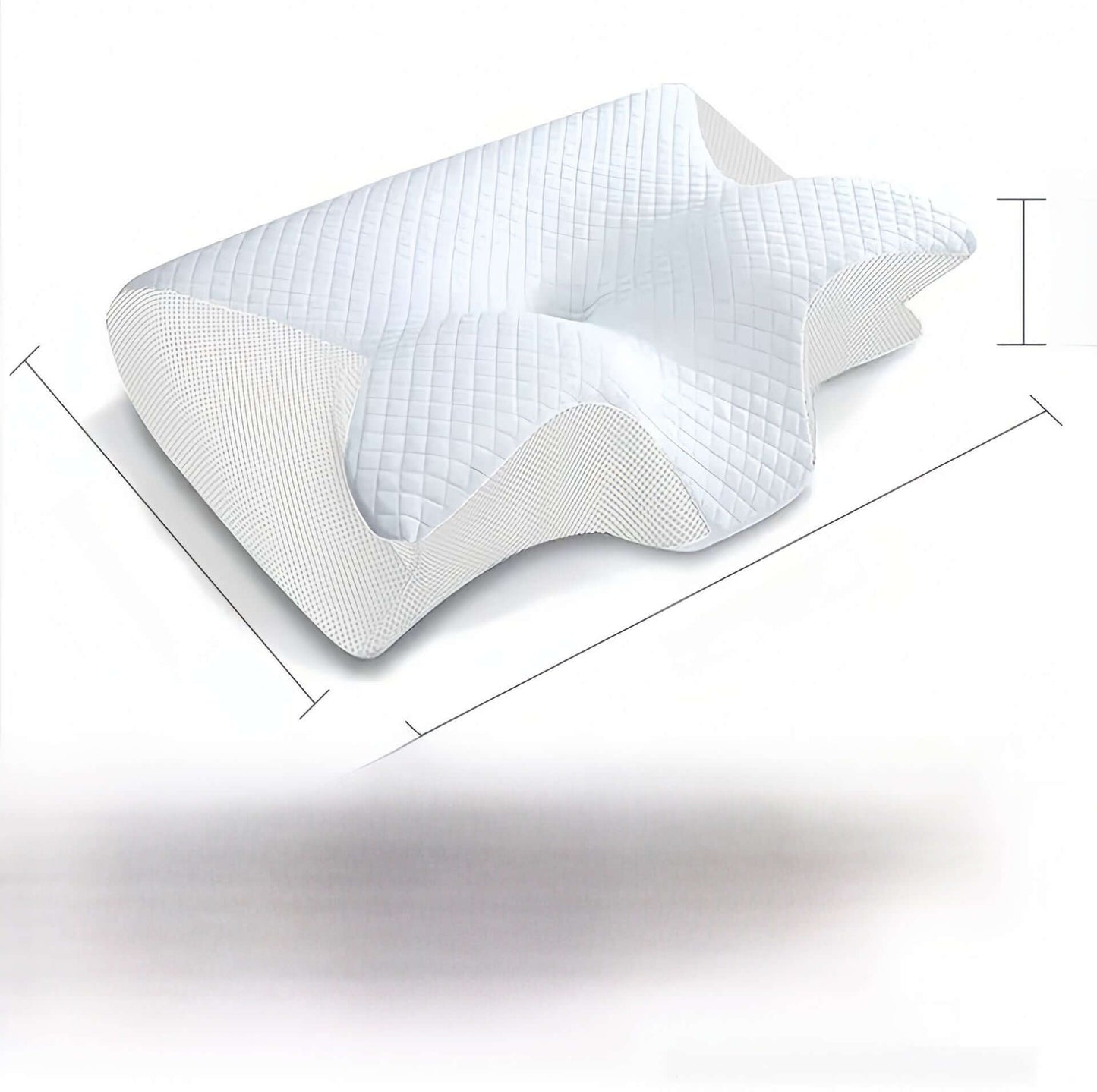 Butterfly-shaped horn neck pillow