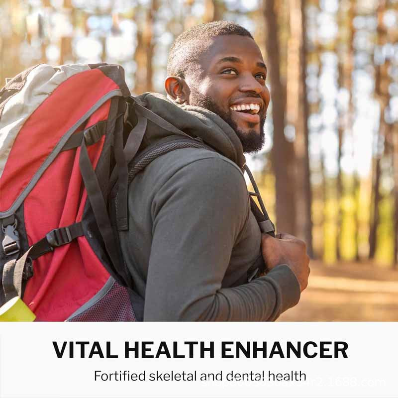 Capsules de supplément de vitamine D3, K2 et calcium