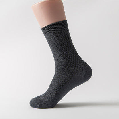 Eco-friendly Bamboo Fiber Men's sweat-absorbing socks