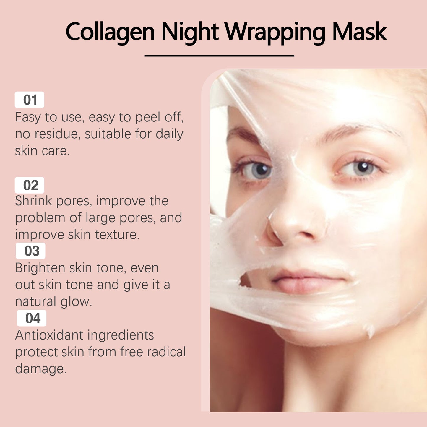 Collagen Peel-off Mask with Brush