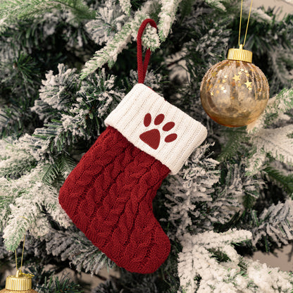 Letter Christmas Stocking Creative Hanging Ornament