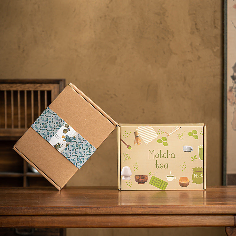 Eco-friendly Song Dynasty Bamboo Matcha Tea Whisk Set