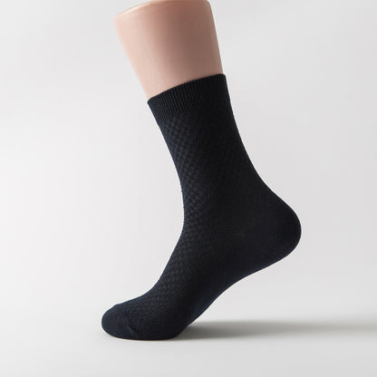 Eco-friendly Bamboo Fiber Men's sweat-absorbing socks