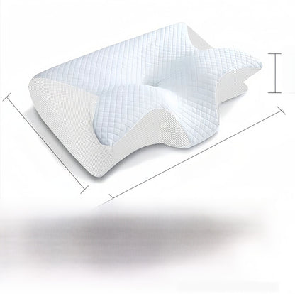 Butterfly-shaped horn neck pillow- Ergonomic Orthopaedic neck support pillow