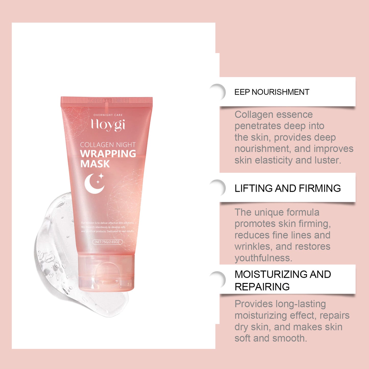 Collagen Peel-off Mask with Brush