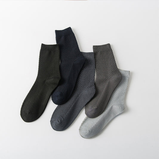 Eco-friendly Bamboo Fiber Men's sweat-absorbing socks