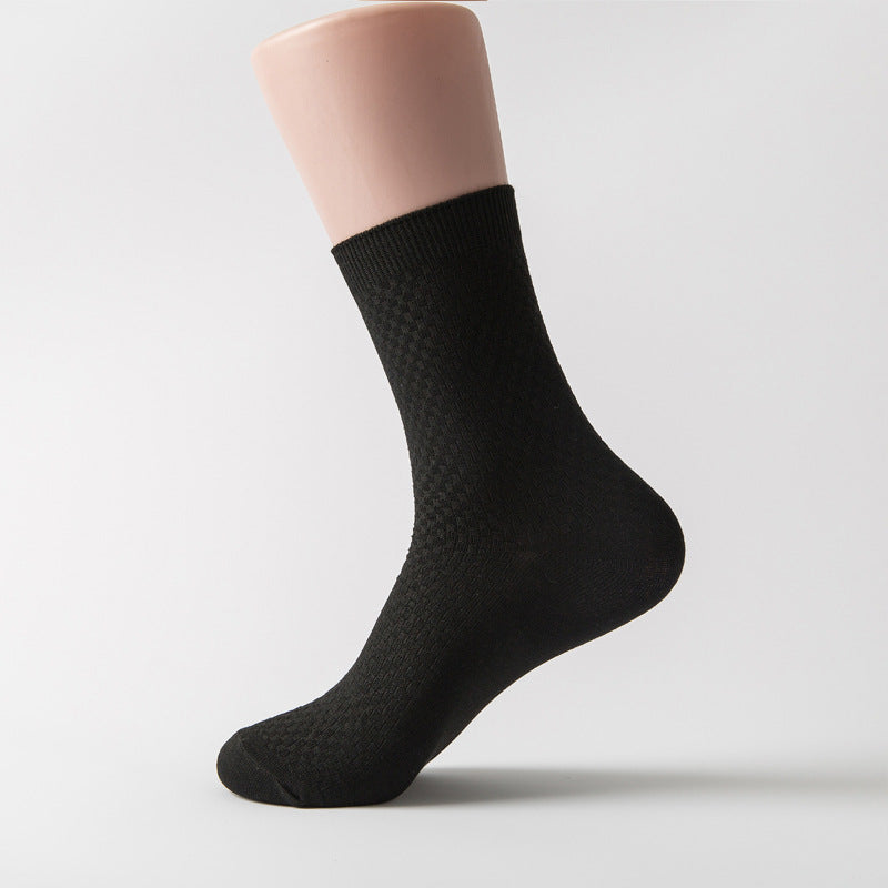 Eco-friendly Bamboo Fiber Men's sweat-absorbing socks