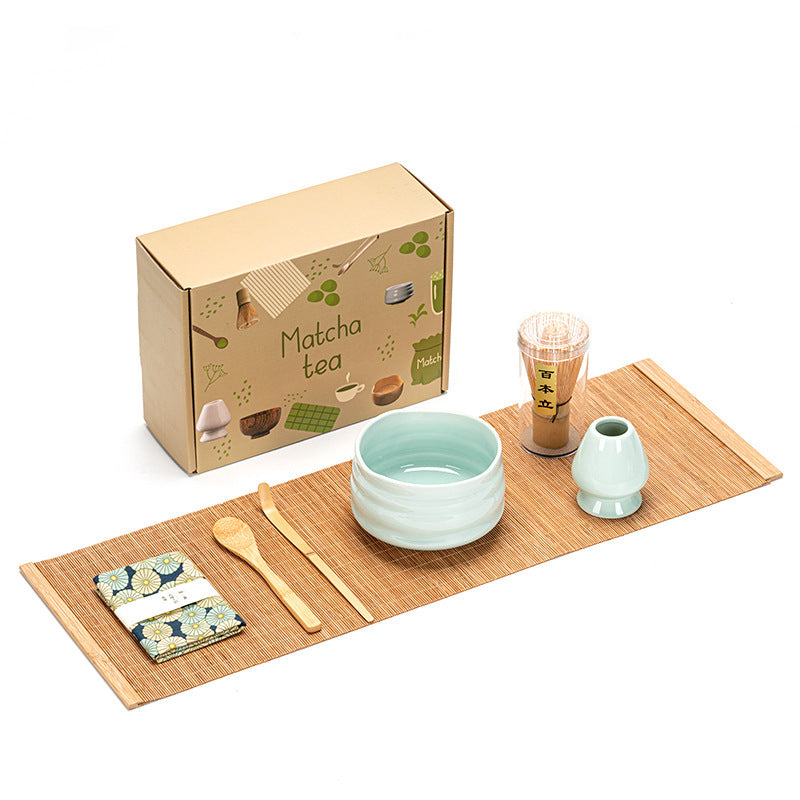 Eco-friendly Song Dynasty Bamboo Matcha Tea Whisk Set