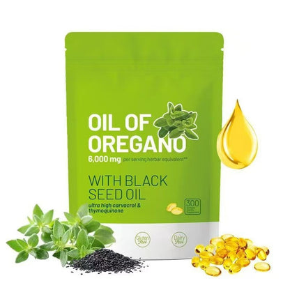 Oregano oil capsules
