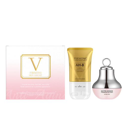 Electric Eye Cream and Neck Roller Skincare Set