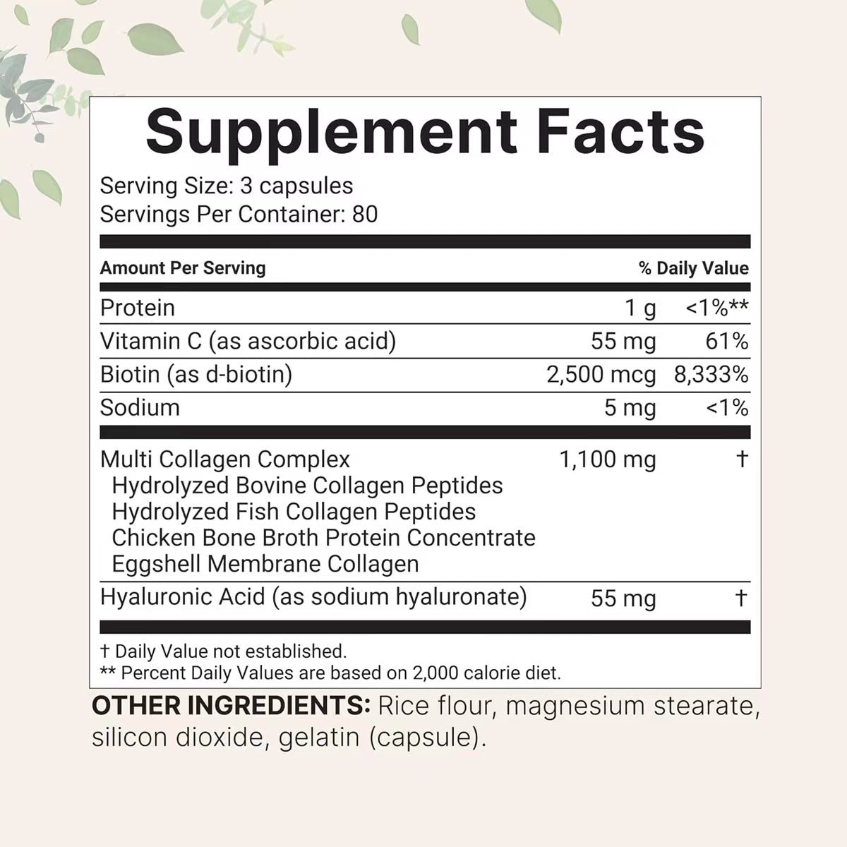 Multi Collagen Peptide Capsules